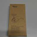 Bluetooth Arc Mouse Foldable Slim and Portable Mini Wireless Computer Travel Mouse Folding Optical Touch Mice for Laptop Tablet - Black