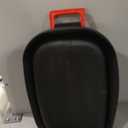 Wood Pellet Storage Containers with Scoop & Stickers Kit - Pellet Bin Pellet Bucket - Pellet Containers for Grill Pellet - Smoker Pellet Storage Pellet Grill Accessory - Black