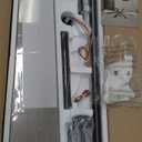 Large Ceiling Fans with Lights: Modern 72 Inch 8 Blade Outdoor Ceiling Fan with Remote APP Control - Dimmable Black Big Fan light Indoor Reversible 6 Speed Quiet DC Motor