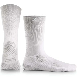 GRIP SOCKS SOCCER - PERFORMANCE GRIP CLEAT SOCKS -WHITE - LUX