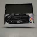 MZOO Luxury Sleep Eye Mask for Side Sleeper Men Women, Zero Eye Pressure 3D Sleeping Mask, Light Blocking Patented Design Night Blindfold, Soft Eye Shade Cover for Travel, Black