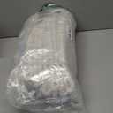 8 Pack Small Woven Basket with Gift Bags and Ribbons, All 12"x 8"x 5", Empty Decorative Gift Chest Box, Cute Baby Gift Basket for Nursery, Cotton Rope Room Shelf Storage Basket with Handles, White