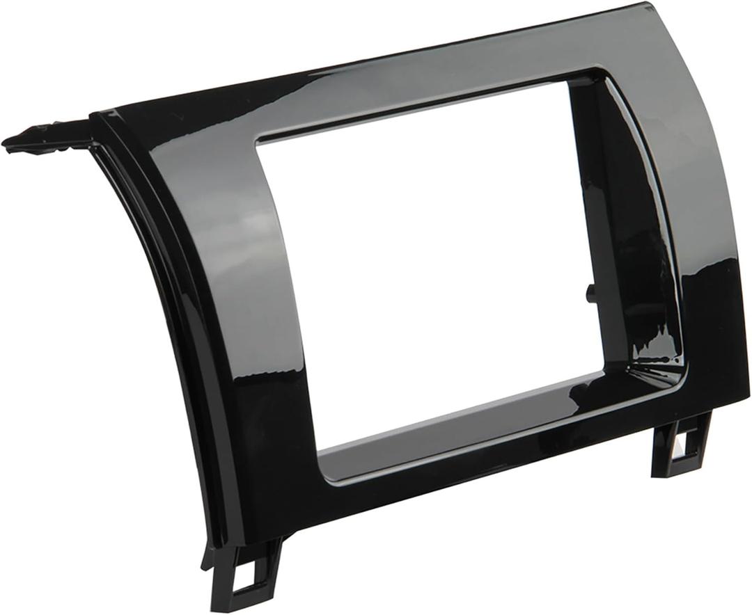 Scosche TA2073B Double DIN or Single DIN with Storage Pocket Radio Install Dash Kit Compatible with Select 2007-2013 Toyota Tundra & 2008-2022 Toyota Sequoia - Aftermarket Car Stereo Installation Kit (Size 10×6 inch)