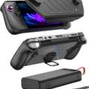 JSAUX PC0111 ModCase Compatible with ASUS ROG Ally X, Modular Case with 20000mAh Power Bank, Included Protective Case, Face Cover, Power Bank, Metal Bracket and Strap - Power Bank Set