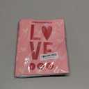 OFIHANLY 4 Pack 9" Small Size Valentine's Day Gift Bags with Handles for Women Men Pink Heart&Love Paper Gift Wrap Bags with Tissue Paper for Kids