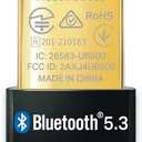 TP-Link USB Bluetooth Adapter for PC, Bluetooth 5.0/5.3 Dongle Receiver, Plug and Play, Nano Design, EDR & BLE, Supports Windows 11/10/8.1/7 for Desktop, Laptop, PS5/PS4/Xbox Controller (UB500)