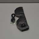 Silk Cordless Heated Eye Mask, Washable Sleep Mask Warm Compress Mask Soft Pressure Free Shade Blindfold Electric Eye Heating Pad for Blepharitis Sinus Stye Gifts for Men Women (Grey)