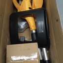 21V Cordless Tiller Cultivator, 360 Max RPM Cordless Electric Garden Tiller with 2 * 3.0 Ah Battery & Fast Charger, 9.06" Tilling Width, 6.3" Depth, Portable Rotary Tiller for Lawn Soil Cultivation