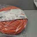 200ft Outdoor/ Indoor Extension Cord 10/ 3 Gauge Ultra Heavy Duty 3 Prong SJTW, Waterproof, Flexible Cold-Resistant Long Power Cord, 10A 125V 1250W, Orange by LifeSupplyUSA