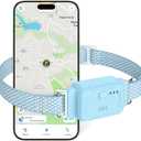 AOZOOM Electric Dog Fence, Wireless Virtual Fence Dog Collar, Smart GPS Dog Collar, GPS Pet Tracker with App-Supported, Custom Irregular Geo-Fences, Pet Locator-Blue