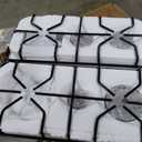 Avanti Gas Range Oven, Compact Freestanding Design, 4 Sealed Burners with Electronic Ignition, 2.1 Cu.Ft. Capacity Features Framed Glass Door Storage Drawer Broiler and Accessories, 20-Inch, White