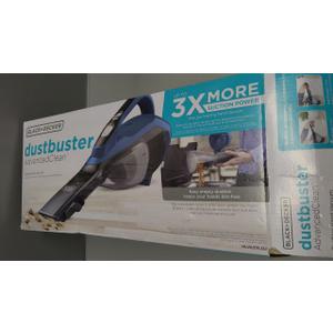 BLACK+DECKER dustbuster AdvancedClean Cordless Handheld Vacuum, Home and Car Vacuum (HLVA315J22) (Ocean Blue)