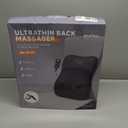 pryfey Back Massager, Rolling Up and Down Back Massager with Heat, Back Massage 4D Kneading for Pain Relief Deep Tissue, Ultrathin Shoulder Massager Gift for Women Men Parents Christmas