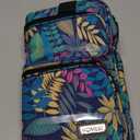 HOMEST Sewing Machine Carrying Case, Universal Tote Bag with Shoulder Strap Compatible with Most Standard Singer, Brother, Janome, Floral (Patent Design) (Style 1)