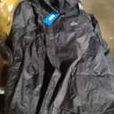 Men's Lightweight Rain Jackets Waterproof Hooded Running Cycling Hiking Raincoat Outdoor Windbreaker
(Black,XL)