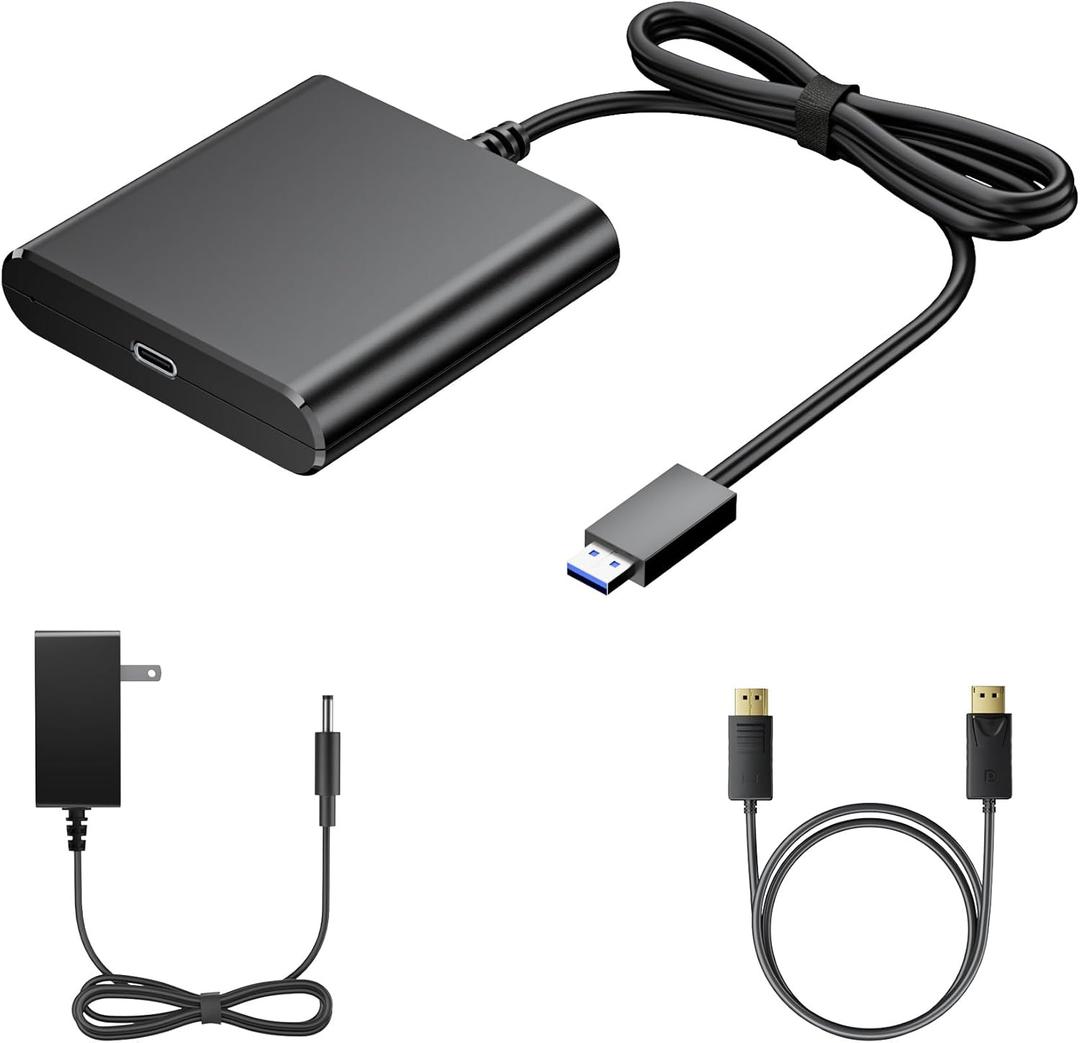 PC Adapter for VR2 Headset, VR2 to PC Converter for SteamVR Gaming on Windows, Stable Signal, Durable Aluminum Alloy Housing