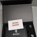 BASN Bmaster5 in Ear Monitors, 1DLC Diaphragm+4BA 5 Drivers Drummers Headphones with Silver-plated OFC Cable, Noise Isolation IEM Earbuds for Musicians (Midnight Black)