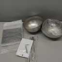 Sintuff 2 Pcs Hat Display Stand 7.9-15.7 Inch Adjustable Hat Holder Sturdy Wigs Head Stand Anti-rust Non-slip Stable Stainless Steel Metal Hat Rack for Multiple Hats Storage Wig(Silver,Square Base)