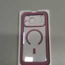 Miracase Magnetic for iPhone 17 Pro Case 6.3" [Compatible with MagSafe] Full-Body Phone Case with Built-in Glass Screen Protector & Camera Control,Drop Proof iPhone 17 Pro Cover, Lilac