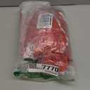 Horaldaily 8PCS Christmas Dining Chair Covers, Watercolor Red Poinsettia Stretch Removable Washable Slipcover Chair Protector for Dining Room Home Decor