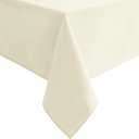 Hiasan Champagne Tablecloth for Rectangle Tables - Waterproof and Spillproof Washable Fabric Table Cloth for Dining Room Kitchen Party, 60 x 102 Inch