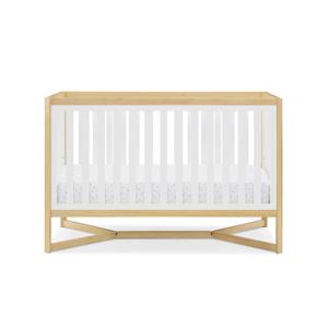 Delta Children Tribeca 4-in-1 Baby Convertible Crib, Bianca White/Natural, 
Target Audience	unisex-baby
Product Dimensions	55"L x 30.5"W x 36"H
Special Feature	Adjustable, Convertible