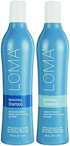 Loma Hair Care Moisturizing Shampoo & Treatment Duo