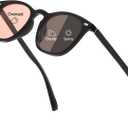 IGnaef Photochromic Polarized Sunglasses for Women, Trendy Classic Ultra Lightweight Anti Glare UV400 Protection IFA581
