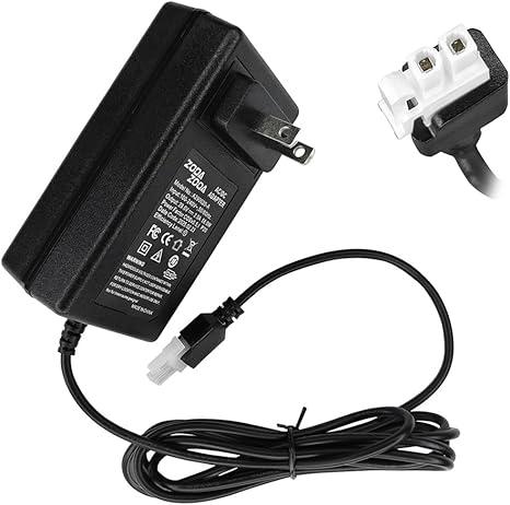 Generic Zodazoqa Power Recliner Power Supply, AC/DC Switching Power Supply Transformer with AC Power Wall Cord 29V 2A Adapter Compatible for Lift Chair or Standing Desk, black