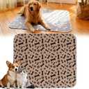 Puppy Pads with pheromones, Reusable Puppy Pads for Dogs & Cats, Washable, Durable Leak-Proof & Anti-Slip Pet Training Pads for Home & Travel(Brown-A, M: 23.6" × 15.7")