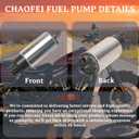 61342-00A Fuel Pump Compatible with Harley-Davidson Touring Electra Glide Classic/Ultra Classic/Touring Road Glide/CVO/Road King/Classic (2000-2001) & CVO Fat Boy Softail (2003-2007)