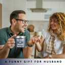 Gifts for Husband - Husband Gifts from Wife - Wedding Anniversary, Birthday, Fathers Day Gift for Him - Love Gift Ideas for Him - 14 Oz Stainless Steel Coffee Mug