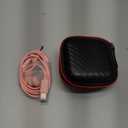 APETOO USB C Headphones for iPhone 15 Plus 16 17 Pro Max iPad Pro USB-C Wired Earbuds with Microphone Volume Control HiFi Stereo Type C Earphones for Galaxy S25/S24/S23/S22 Ultra, Pixel 9 8 7 6, Pink