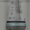 Zenna Home Tension Pole Shower Caddy, Corner Shower Storage System with 4 Adjustable Baskets, Bathroom Organization Solution, 60 to 108 Inch, Satin Nickel