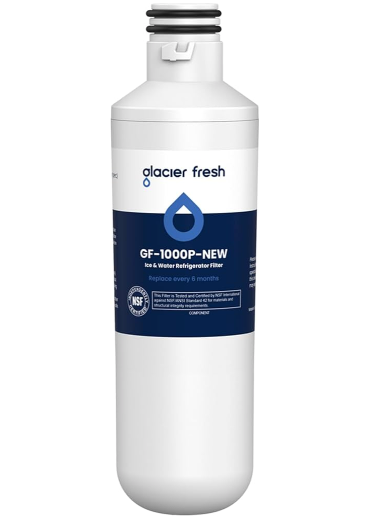GLACIER FRESH Water Filter LT1000PC Replacement for LG Refrigerator, Compatible with LG LT1000P/PC/PCS, LT1000PC, LT-1000PC, MDJ64844601, ADQ747935 ADQ74793504 Water Filter (1 Pack)