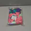 Metallic Pink Chrome Magenta Heart Balloons Set, 12 Inch 60PCS Dark Rose Red Pinks Balloons Confetti Balloon for Birthday Princess Baby Shower Wedding Decorations (Pink Pastel Green Purple)