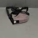 Dog Muzzle,Mesh Soft Muzzle for Small Medium Large Sized Dogs, Breathable Reflective Adjustable Puppy Muzzles with Collar for Scavenging Grooming Biting Chewing,Allows Panting and Drinking(Pink XL)