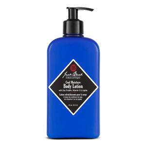 Jack Black Cool Moisture Body Lotion, 16 Fl. Oz. – Soy Protein, Vitamin E & Jojoba – Clean & Fresh Scent, Body Lotion for Dry Skin, Body Moisturizer, Body Cream for Men & Women