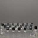 Peohud 20 Pack 16oz Clear Plastic Empty Bottles with Disc Top Flip Caps, Refillable Shampoo Bottles, Squeezable Travel Containers for Lotions, Cosmetics, Liquid Body Soap, Creams, BPA Free