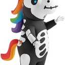 Spooktacular Creations Halloween Inflatable Costume, Full Body Unicorn Blow Up Costume for Adult Holiday Themed Cosplay Party