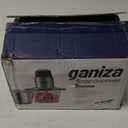 GANIZA Food Processors, Electric Food Chopper with Meat Grinder & Vegetable Chopper - 2 Bowls (8 Cup+8 Cup) with Powerful 450W Copper Motor - Includes 2 Sets of Bi-Level Blades for Fruits/Meat/Nuts (Black)