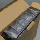 2-Pack Adjustable Lid Organizers - Large Kitchen Cabinet Organizer for Food Storage Container and Tumbler Cup Lids with 6 Bamboo Dividers - Organizers in Kitchen/Pantry/Laundry Room(Size:S+L)