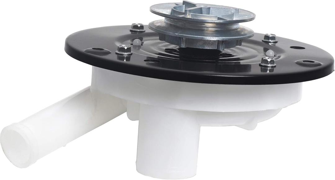 35-6780 21001906 Washer Drain Pump with Pulley by BlueStars for Whirlpool Maytag Admiral Magic Chef Washers - Replaces 35-6434 35-6465 35-5766 WP35-6465 WP35-6780 AP6008663 21001873 21002240 LP128