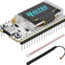 MakerFocus ESP32 LoRa V3 Development Board with 915 MHz Antenna Integrated WiFi Bluetooth SX1262 CP2102 0.96-inch OLED Display Type C for Meshtastic IoT Arduino Intelligent Scenes