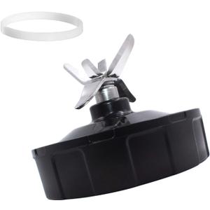 7 Fin Gears Replacement Blender Blade Fit Ninja BN751 BN801 BL450-30 BL456-30 BL454-30 Auto iQ Pro BL685 BL482-30 BL491 BL682-30 BL642 32oz 24oz 18oz Foodi ss351 ss401 Cup Nutri Blender Parts