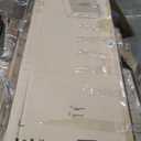 VASAGLE MAXE Collection - Buffet Cabinet, Fluted Console Cabinet, Sideboard with Adjustable Shelves, Mid Century Modern Buffet Table, 15.8 x 58.3 x 31.5 Inches, Oak Beige UBBK382Y01S