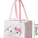 Cute Lunch Bag for Women, Leakproof Cartoon Lunch Box, Reusable Large Capacity Lunch Tote Bag for Work Travel Picnic