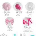 Soonlyn Bow Balloon Arch kit 13ft 12In Hot Pink Balloons with Bow Foil Balloon, Bow Ribbon 28pcs for Coquette Birthday Decorations Bow Party Decorations Baby Shower Bachelorette