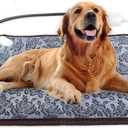 Askinds Pet Heating Pad, Pet Electric Blanket, Pet Cat Bed Heating Pad for Medium Large Pet Cat Puppy Dog Blanket 20x28 inch(Rose)