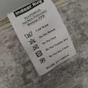 KUTA Vintage Small Area Rug 2x3 Tan Grey Washable Vintage Entryway Rugs Non-Slip Ultra Soft Floral Doormat Printed Retro Distressed Carpet Accent Farmhouse Kitchen Throw